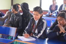Mahalaxmi Municipality Inter School Quiz Competition Audience